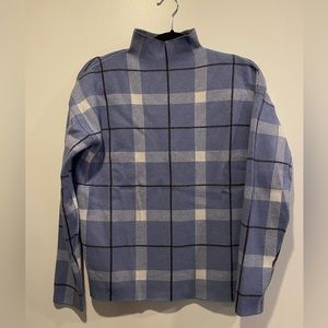 Jones NY Women’s Mock Neck Jacquard Sweater